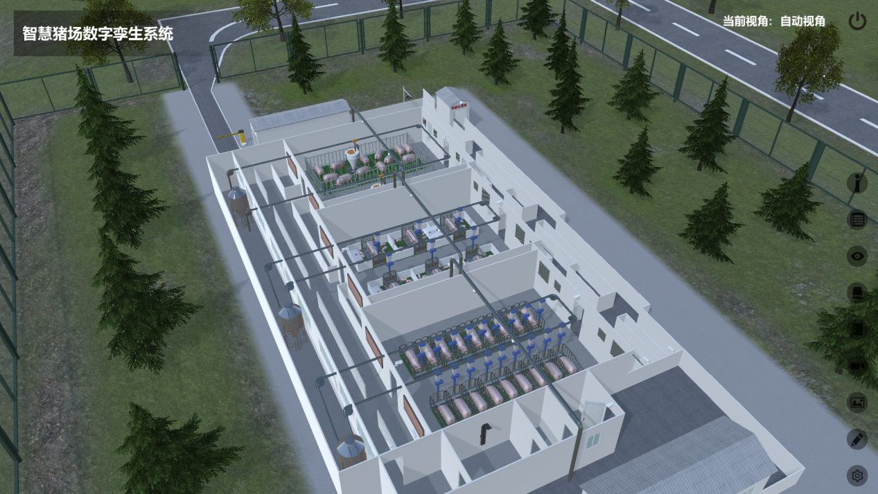 智慧豬場數字孿生系統 | 農業數字孿生養殖解決方案