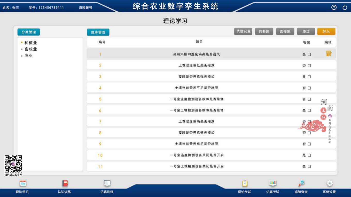農業數字孿生系統、綜合農業數字孿生系統